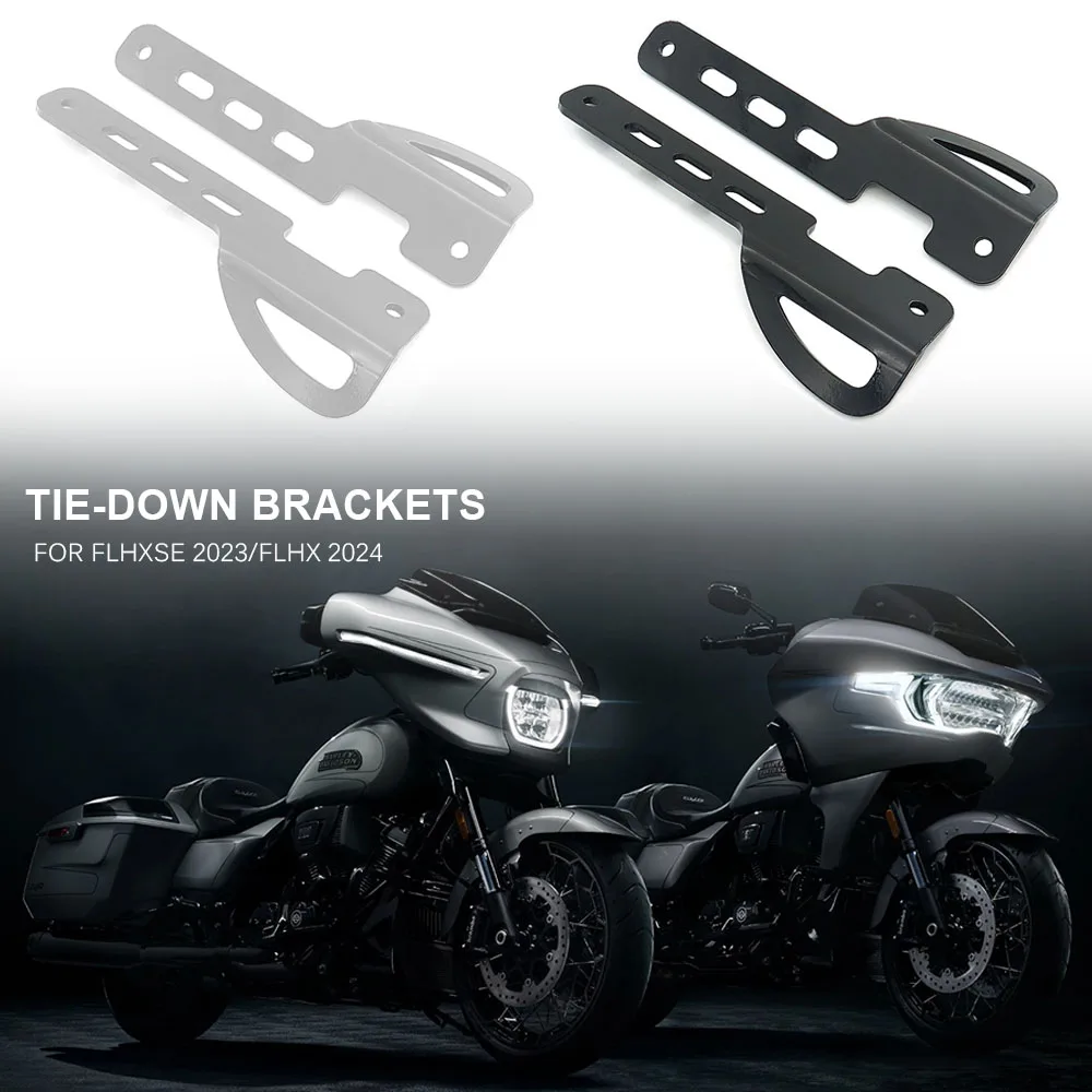 

Для Harley Road Glide FLTRXSE 2023 SLHT Steet Glide 2024 новые аксессуары для мотоциклов Передние крепежные скобы