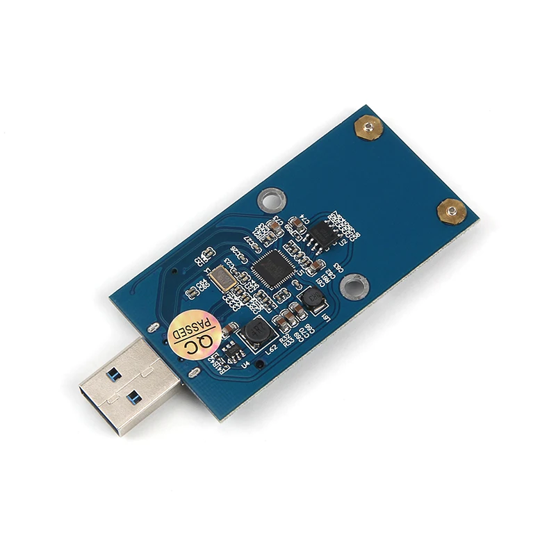 External Hard Drive Case MSATA to USB 5Gbps USB 3.0 to mSATA SSD Enclosure USB3.0 mSATA Case Hard Disk Adapter M2 SSD External HDD Mobile Box HDD Case