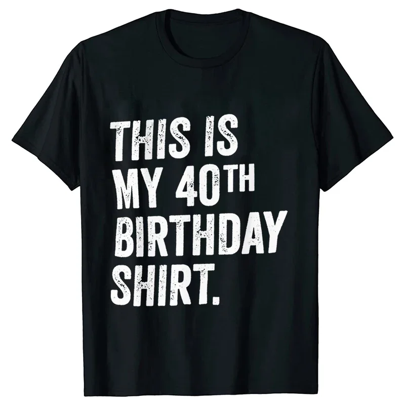 40 Ans 40th Years Birthday T Shirt Women Graphic Manga Tshirt Stepping Into My 40th Birthday Like A Queen Female Tee Top Clothes 2