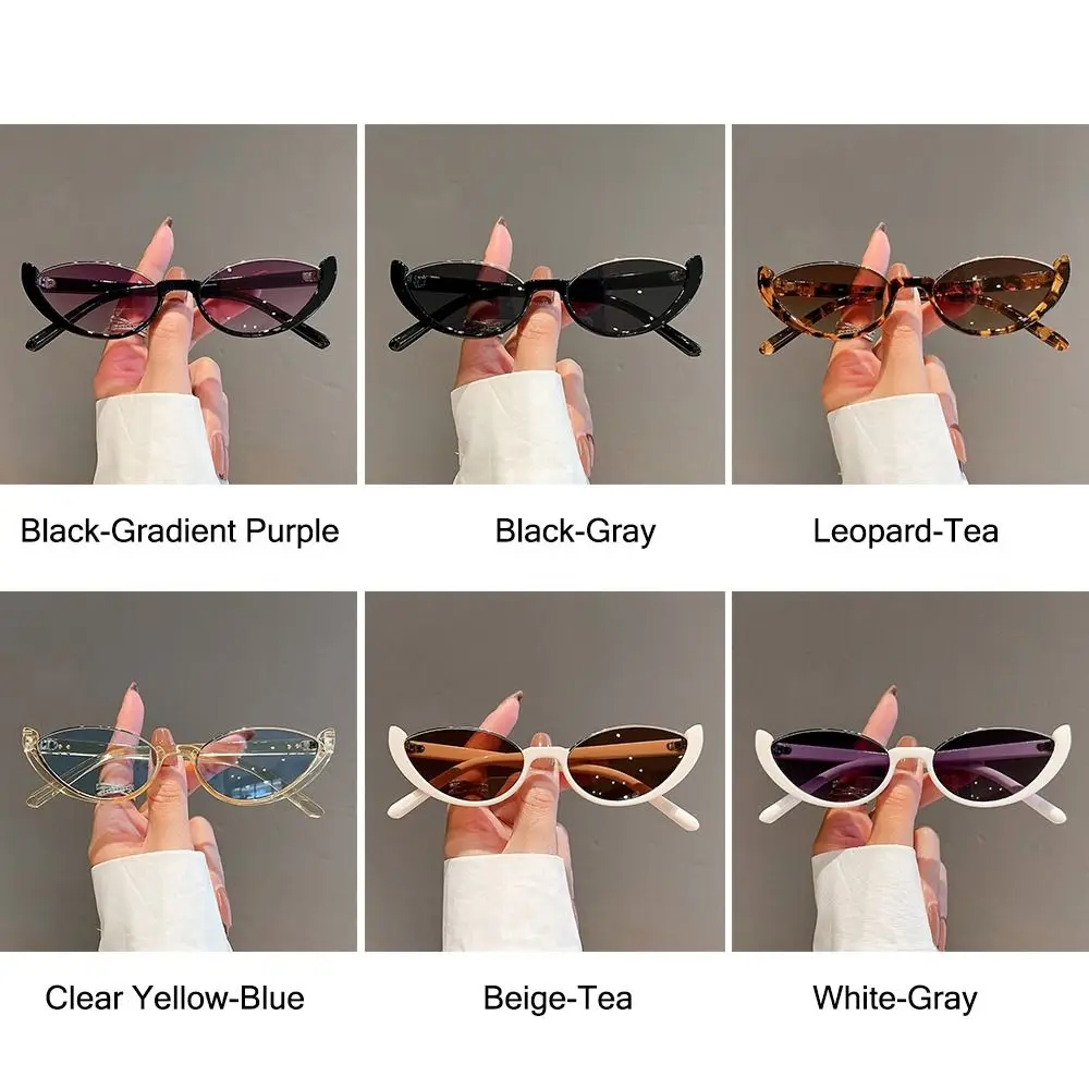 Trendy Eyewear Small Cat Eye Sunglasses Half-frame Sun Glasses Shades