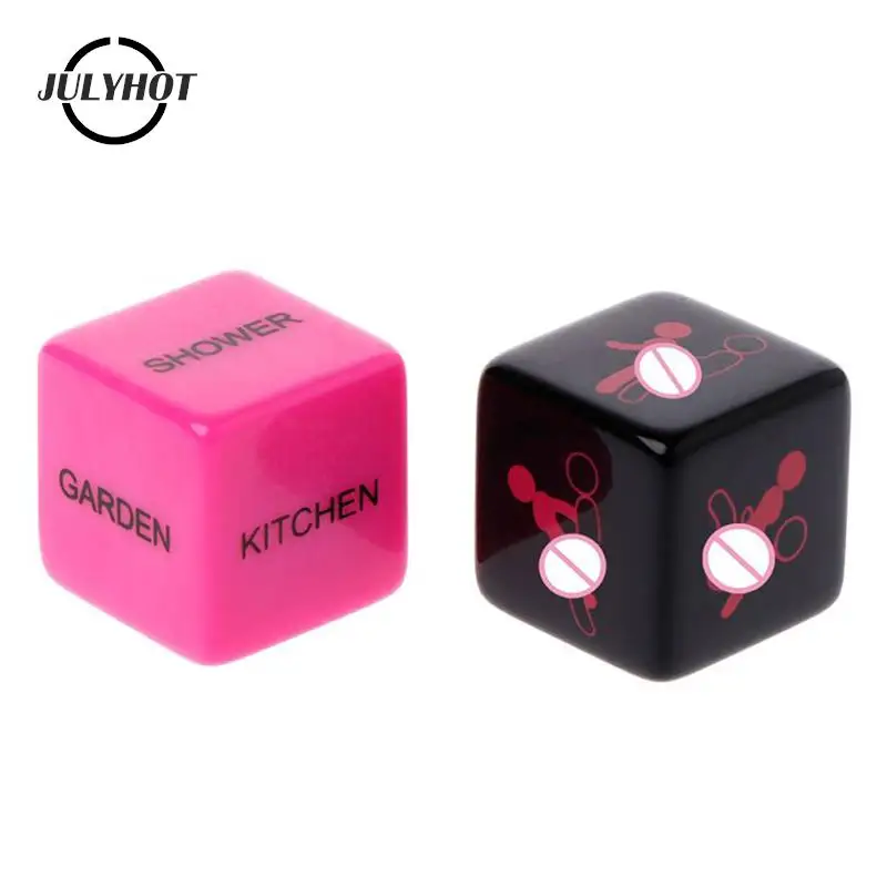 1pair Couple Dice Funny Erotic Love Sexy Posture Lovers Humour Game Toy Novelty Sex Dice