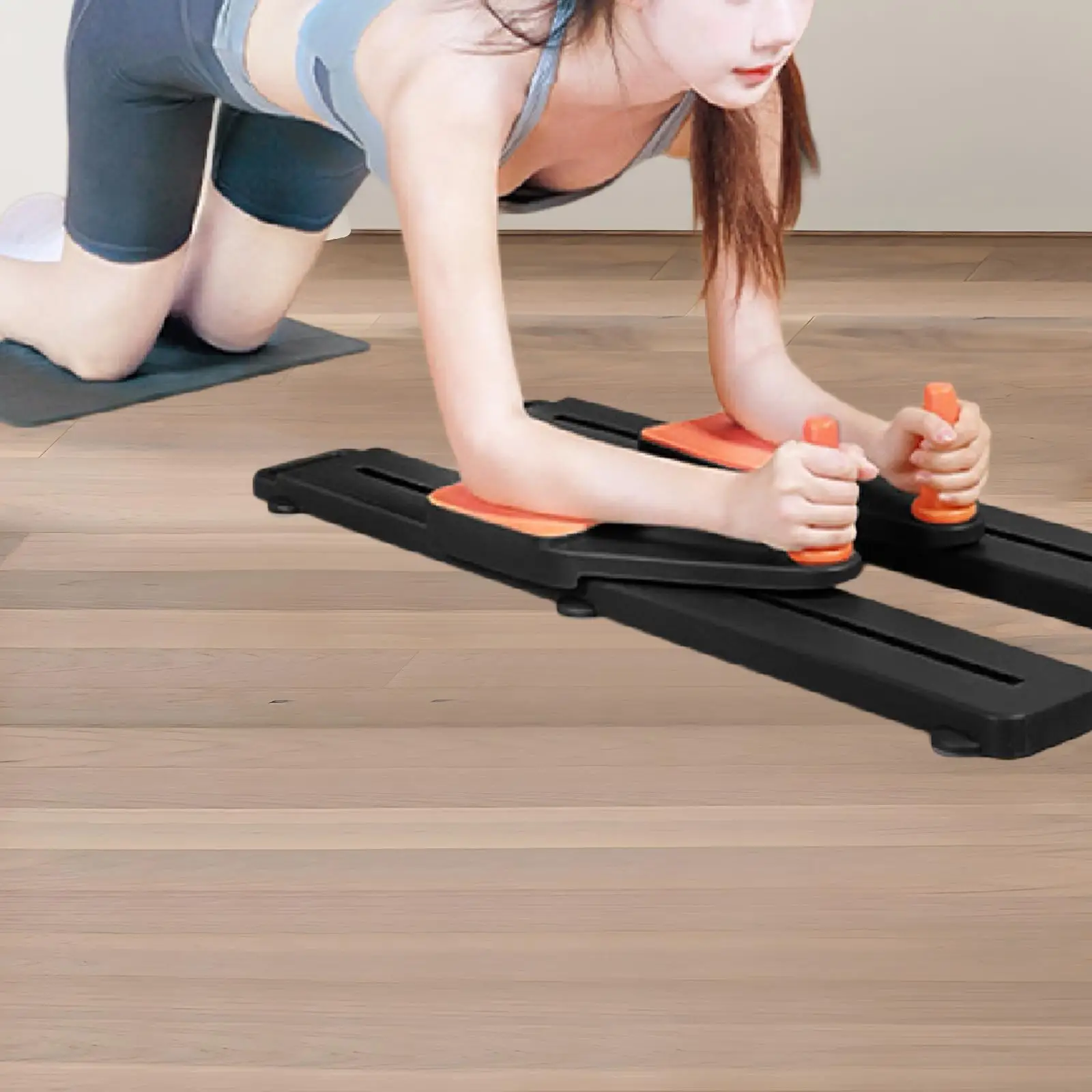 Leg Exercise Machine Multipurpose Foldable Sturdy Abdominal Strength Training Ski Machine Indoor Fitness Equipment for Men Women