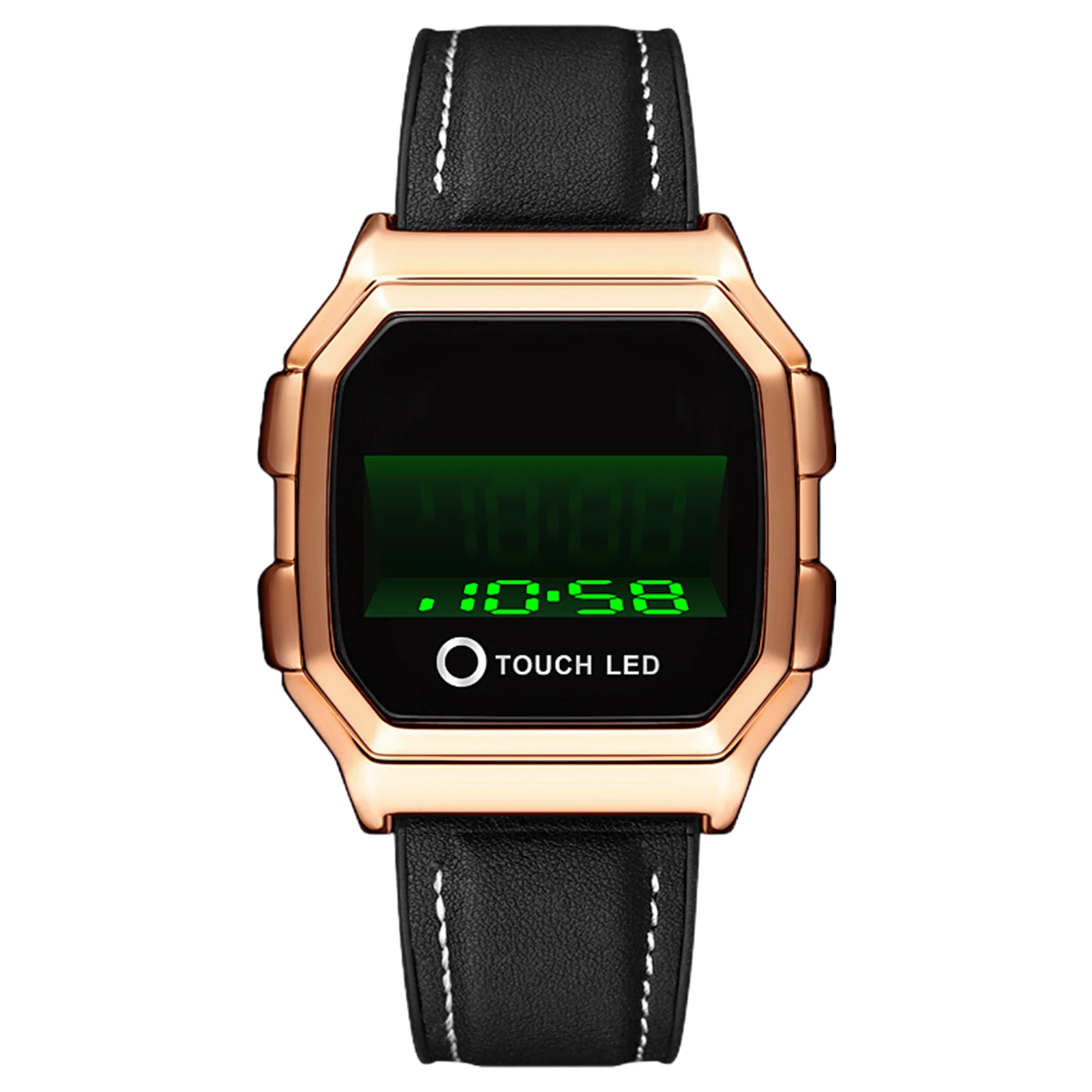 

LED Waterproof Electronic Watch Creative 3D Display Waterproof Wrist Watch Couples Children Daily Wear