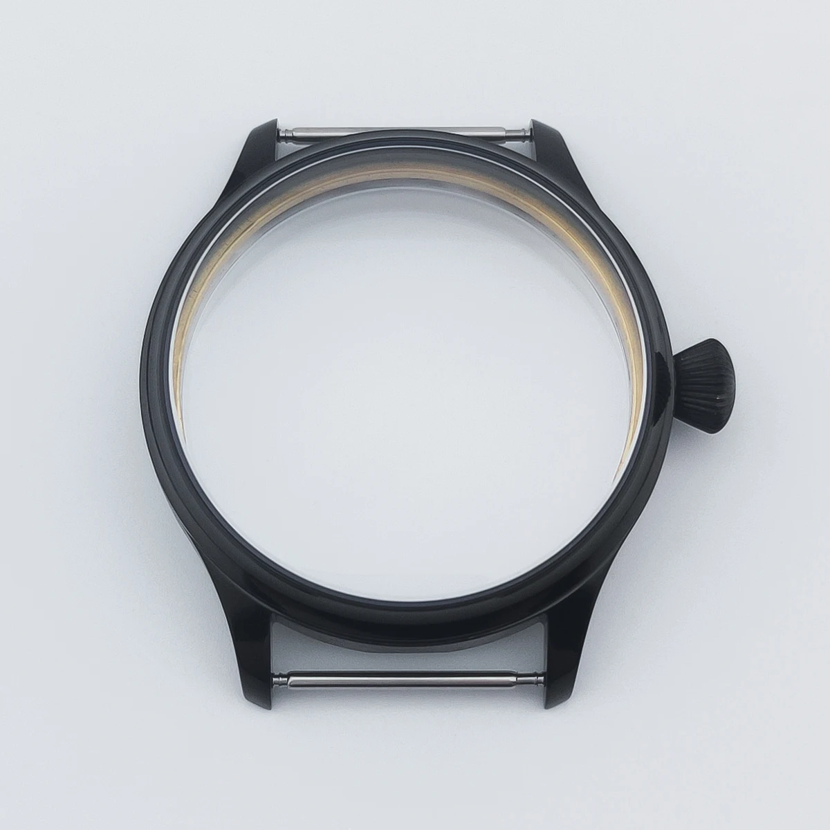 Silver Stainless Steel 44mm Watch Case
