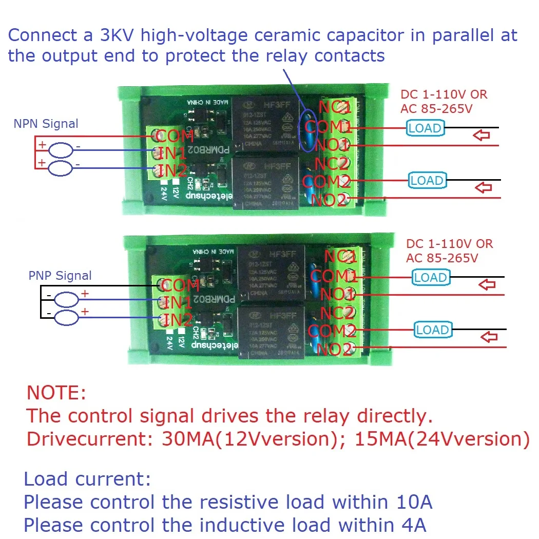 Dc 12v 24v 1 2 4 8 Channels Plc Digital Io Npn Pnp Signal Amplifier dc-12v-24v-1-2-4-8-channels-plc-digital-io-npn-pnp-signal-amplifier