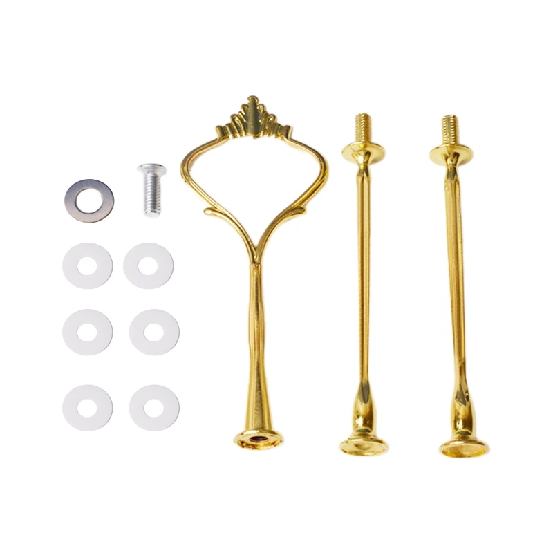 Multifunctional 3-tier Fruit Tray Resin Molds Cupcake Stand Epoxy Silicone Molds for Epoxy Casting Tray Molds