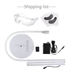 10W Lash UV Curing Lamp Floor with Foot Switch False Eyelash Extension Nail Dryer Grafting Glue Fast Curing Light 6