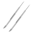 Silvery 2 PCS