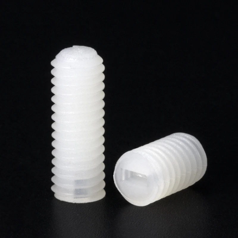 Viti Nylon PA66 Senza Testa - Set 20 Pezzi M6x15mm Per Fissaggi Isolati - Foto 3