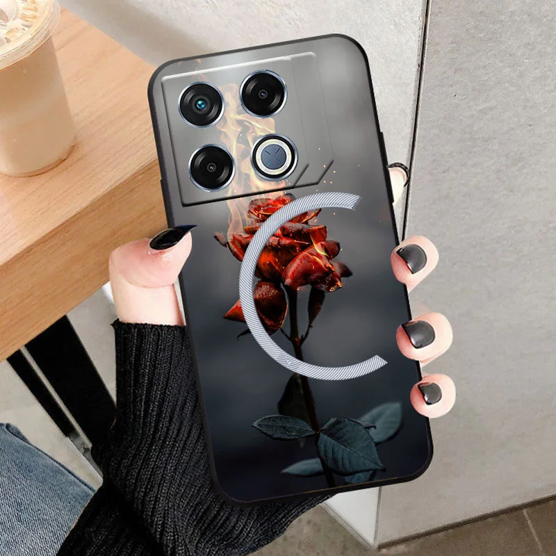 Sleek Black TPU Shockproof Phone Case - Soft Silicone Protective Back Cover