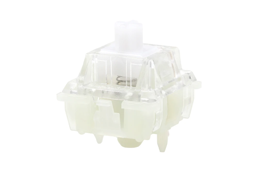 Cereja mx Rgb Ergo Interruptor Claro Tátil 5pin Smd Rgb 40g 55g Interruptor para Teclado Mecânico Eogo Leite Branco Claro Fábrica Lubed - Imagem 6