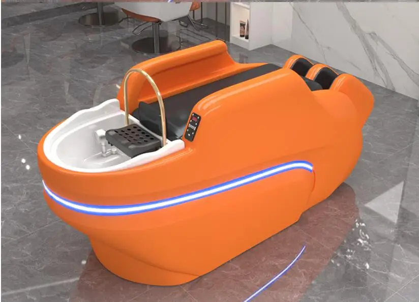 Description Picture 4 of itemAutomatic intelligent electric massage shampoo bed barbershop hair salon hair salon special hair treatment water cycle nourishin