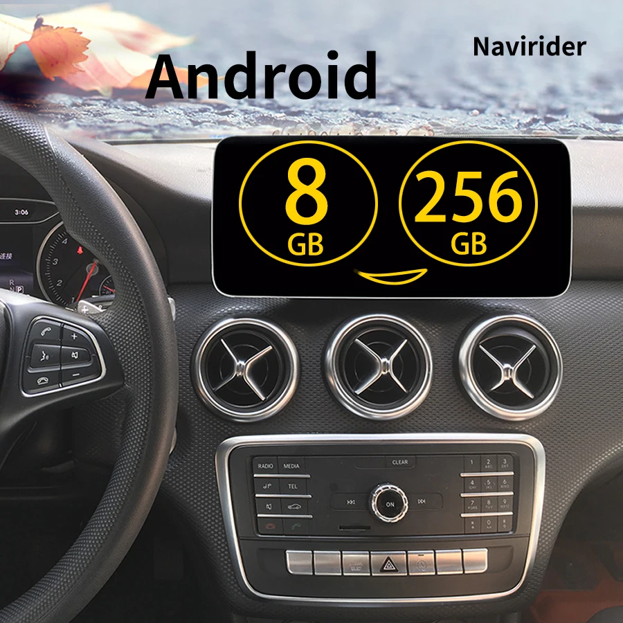 

Автомобильная магнитола, мультимедийный видеоплеер на Android 13, 12,3 дюймов, для Benz CLA 180, 200, 220, 260, C117, X117, GPS, CARPLAY, Android Auto 2016-2019
