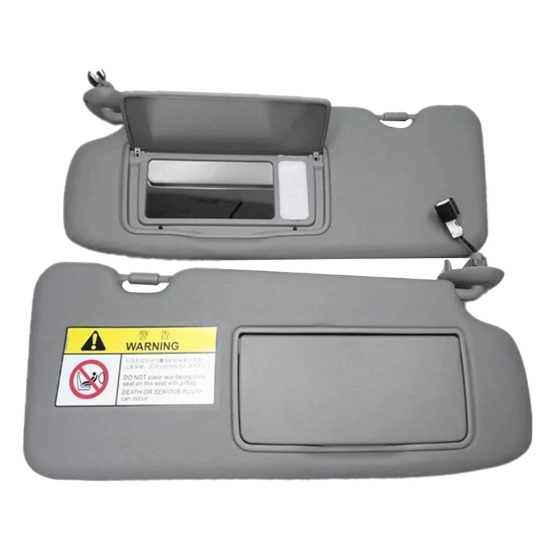 Left Side Sun Visor Shade W/ Mirror Light 83280-TLY-H11ZB for Honda CRV CR-V 2017- Car Sunshade Cover 83280TLYH11ZB