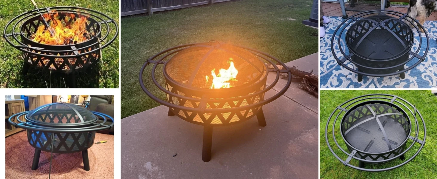 outdoor fire pit