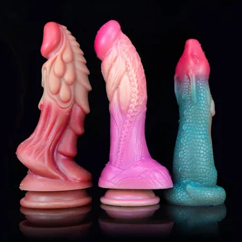 Dildo Sex Toy Realistic Penis Artificial Dildos Women Dragon Dildo Dick Sex Toys for Women Suction Cup Dildo Skin Feeling Cock 1