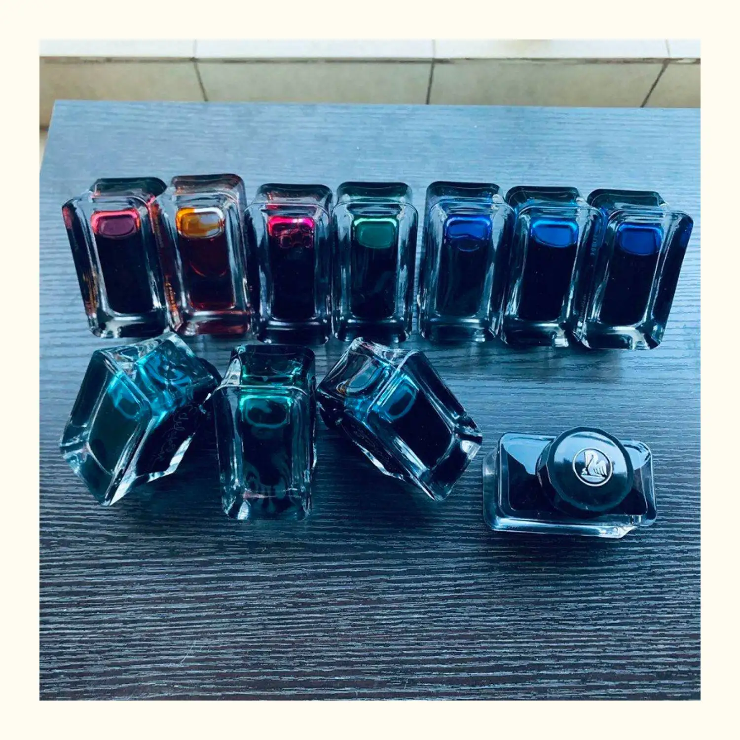 펠리칸 에델스타인 50ml 프리미엄 잉크 - 수입산, 비탄소, 수용성, 다양한 색상의 생생한 만년필 잉크