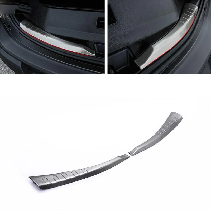 

2PCS car-styling special built After stainless steel fender trim trunk For Toyota RAV4 XA40 2013 2014 2015 2016 auto Accessories