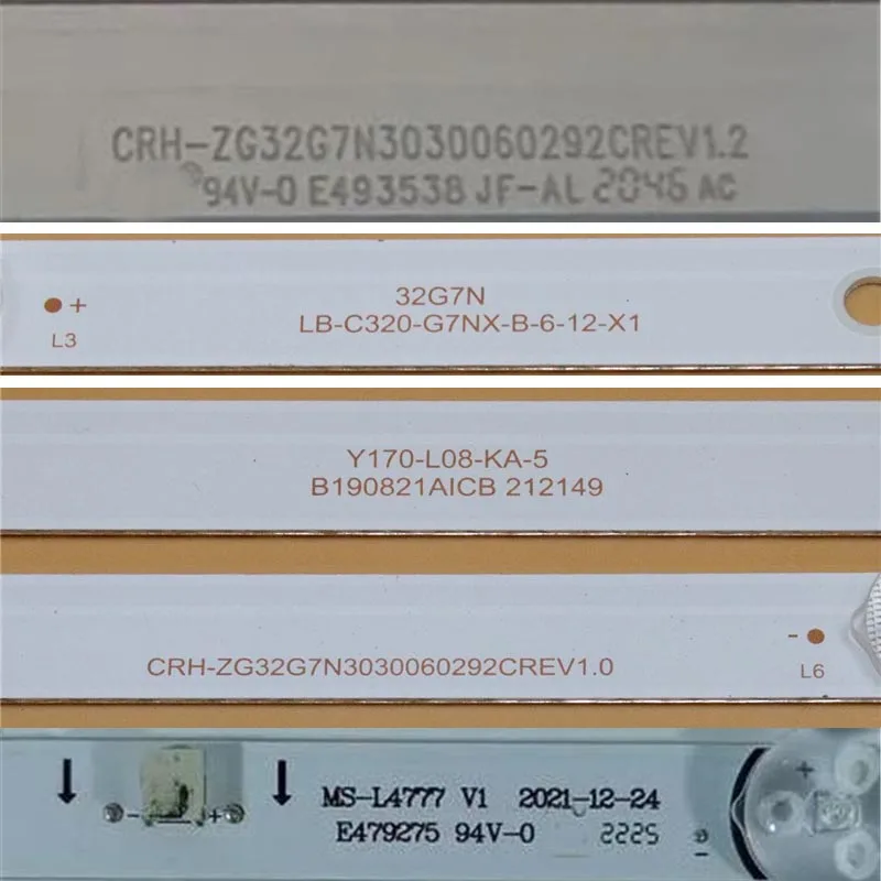 현대 H-LED32BS5002 H-LED32ES5108 LED TV 조명 부품, H-LED32ET4100 백라이트 스트립 CRH-ZG32G7N3030060292CREV1.0