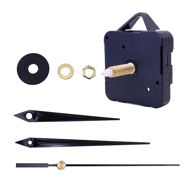 DIY Wall Quartz Clock Movement Mechanism Fittings for 1521mm Dial