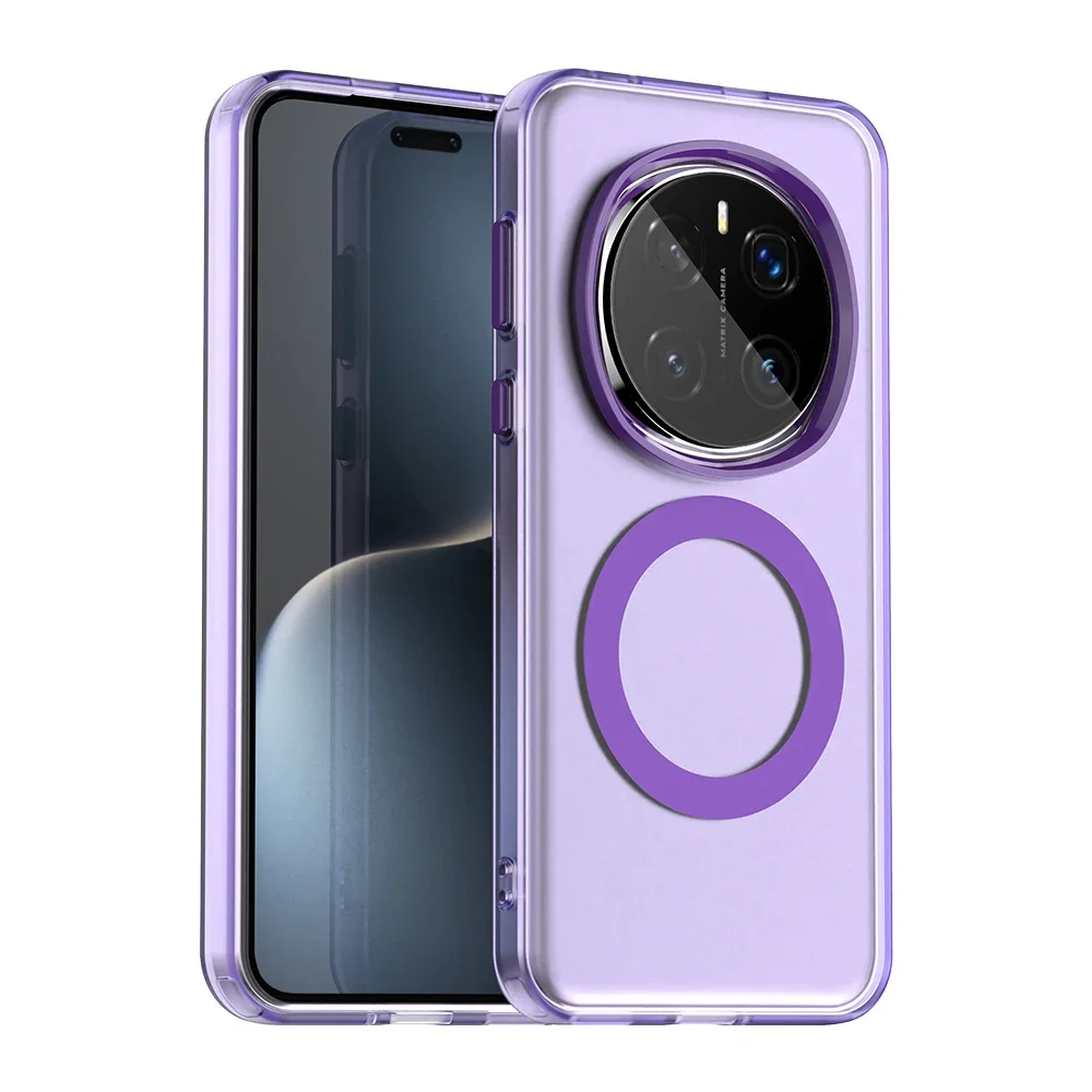 Candy Color Shockproof Magnetic Phone Case with Magsafe