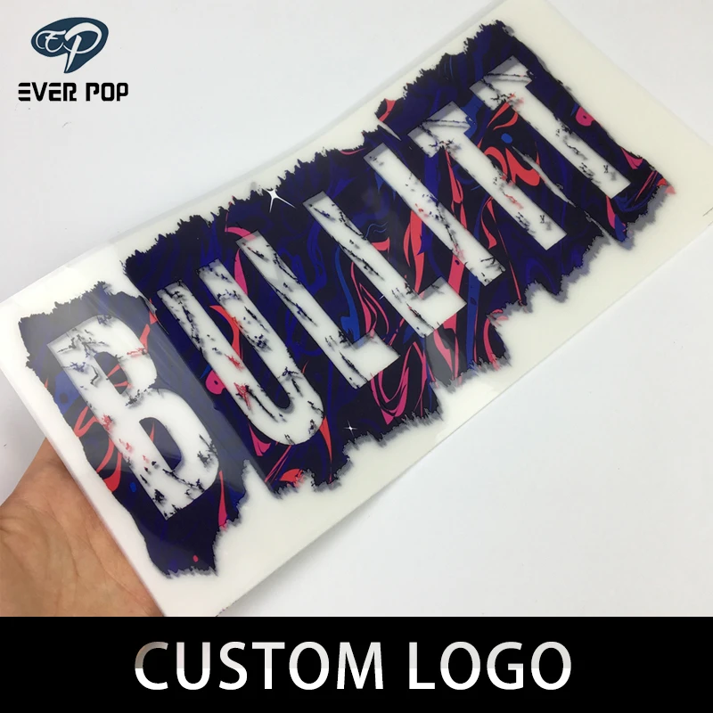 Wholesale Transfer Printing Sticker Custom Size Label Heat Transfer Paper Printing Heat Transfer Screen Print For Clothing