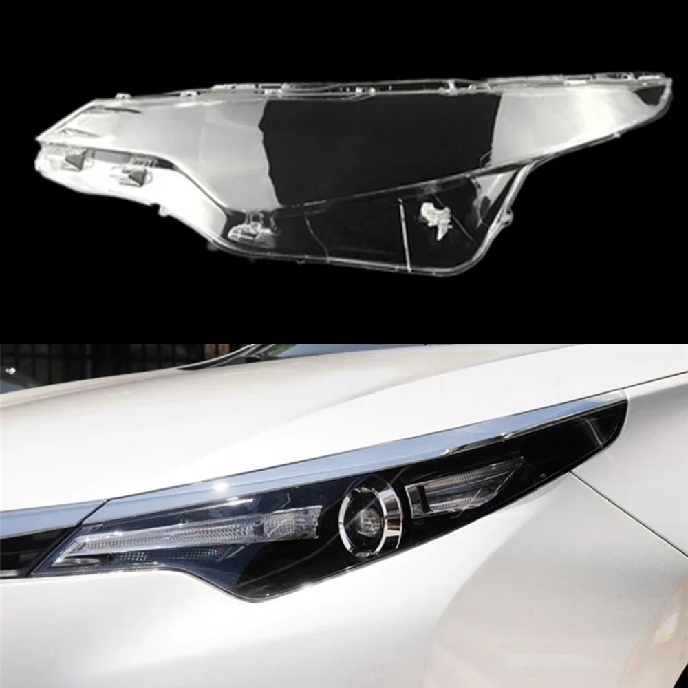 

For Toyota Levin Car Front Headlight Glass Headlamp Transparent Lampshade Lamp Shell Auto Light Caps Lens Cover 2014 2015 2016