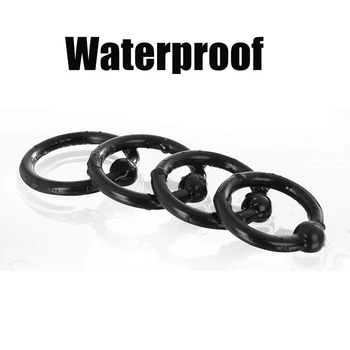 4 Pcs/Set Cock Ring Penis Erection Sex Toys For Men Delay Ejaculation Cockring Penis Locker Scrotum Sleeve Intimate Goods 3