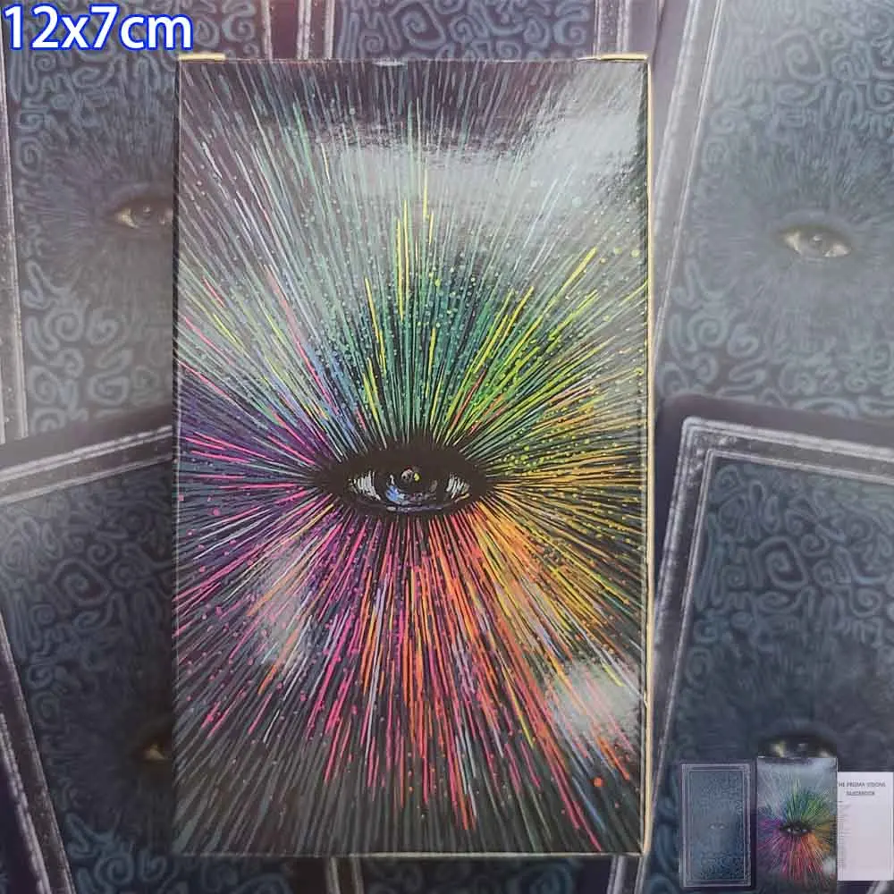 

12x7 cm Paper Manual Prisma Visions Divination Card Game