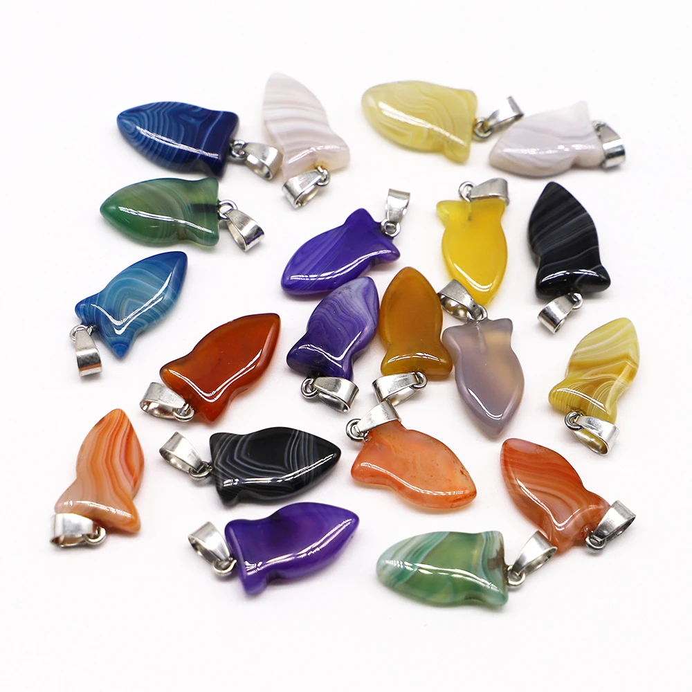 

10pcs/lot New Design Natural Stone Agates Crystal Pendant Fashion Arrow Onyx Charms DIY Necklace Jewelry Accessories Wholesale