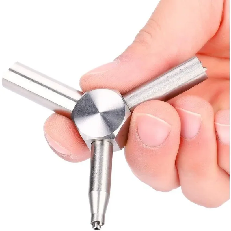 Airsoft Gun Charging Tool Outdoor hunting Gas Valve Key Steel Triple Army Force Magazine Charging Tool For GBB AEG KSC WA Airsoft Gun Shooting Training