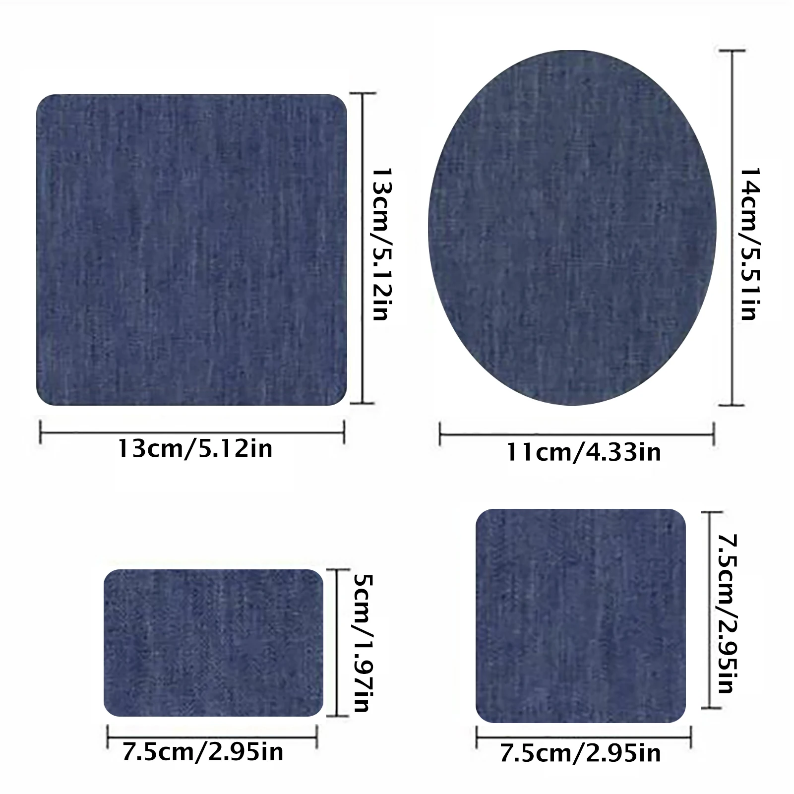 Blue Jean Patches Blue Jeans Denim Patches Blue Jeans Patches Iron On  Inside Patches For Clothing Repair Denim Patches For Jeans