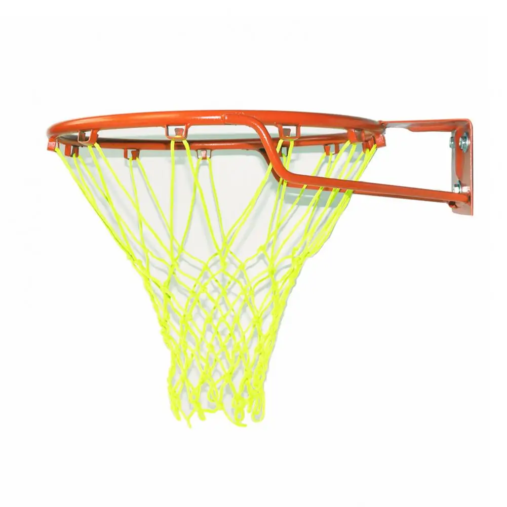 50cm Basketball Net Glow in the Dark Nylon Heavy Duty Basketball Net Standard Size Sun Powered Nightlight