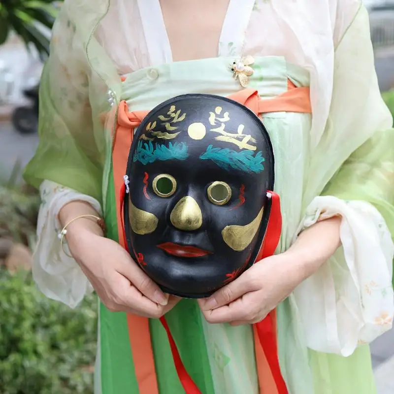 1Pc Chinese Style Antique Hanfu Decoration Accessories Mask Halloween