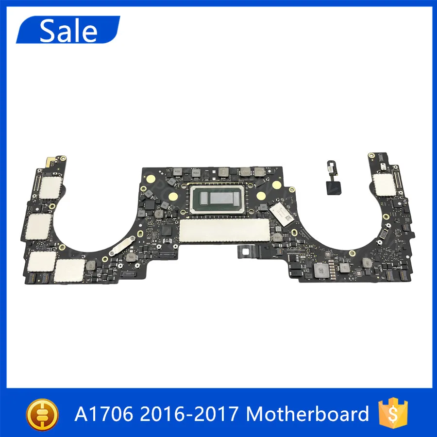 

Tested A1706 2016 2017 i5 i7 256GB 512GB 1TB Laptop Motherboard With Touch ID For MacBook Pro Retina 13" Logic Board 820-00923-A