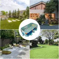 Piscine pliante non gonflable, installation facile, piscine familiale en PVC épaissi, jouet d'extérieur 5