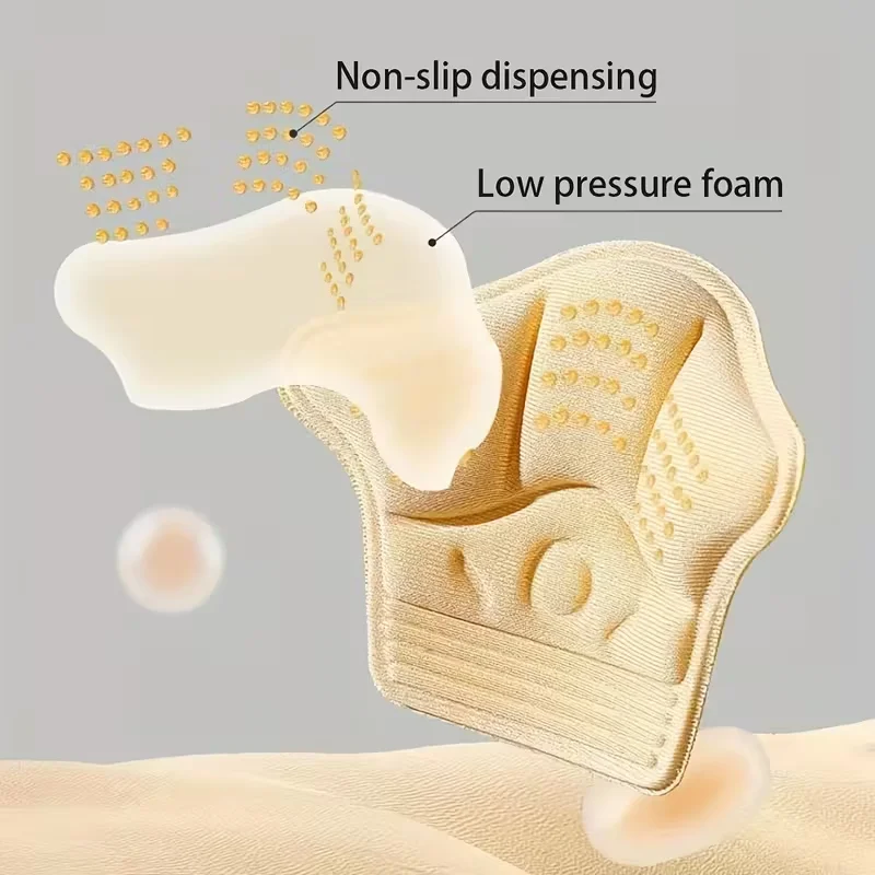 Premium Comfort Cushioned Shoe Insoles: Thick Arch & Heel Support for Enhanced Foot Stability, Versatile Fit