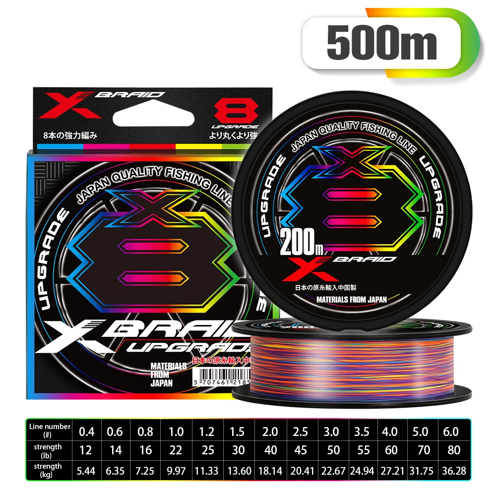 X Braid Upgrade 200m 22lb #1　4セット Amazon.co.jp: エックスブレイド(X-Braid) アップグレード X8 200m 0.6