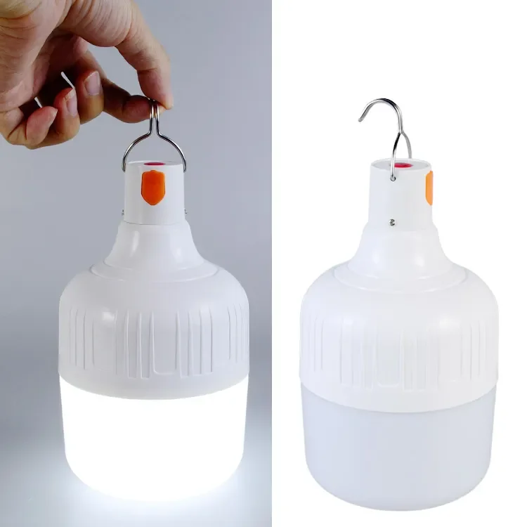 Portable LED Camping Lantern Rechargeable 60W/80W/100W/200W Lamp Bulb Sde789d166ac5443698afd2026fcf211bw