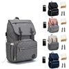 Original LEQUEEN Mommy Diaper Bags Mother Large Capacity Travel Nappy Backpacks with changing mat Baby Stroller Nursing Bags 2