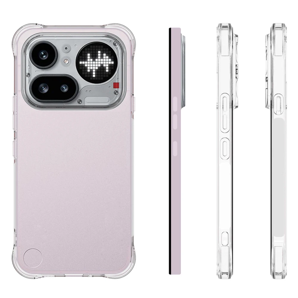 Air Cushion Shockproof Silicone TPU Soft Back Cover