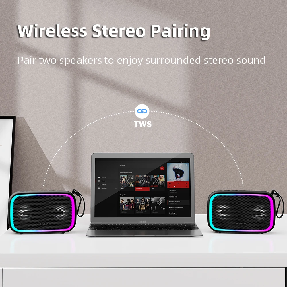 Wireless Speaker Doss Asimom Bluetooth Speaker DOSS Wireless