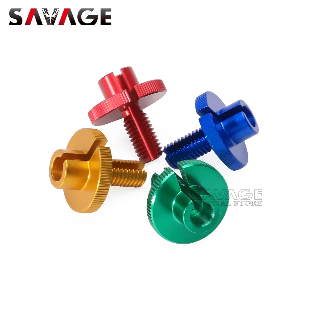 Motorcycle Clutch Cable Wire Adjuster Screw For KAWASAKI Z750 Z1000 Z1000SX VERSYS 1000 NINJA ZX6R ZX9R ZX10R ZX12R ZZR400 Motorcycle M10 motorcycle clutch cable