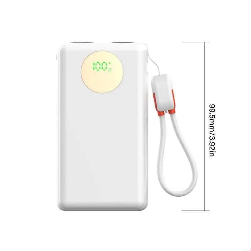 29ED 전원 은행 케이스 쉘 DIY 세트 22.5W 고속 충전 이중 LED 디스플레이 배터리 케이스