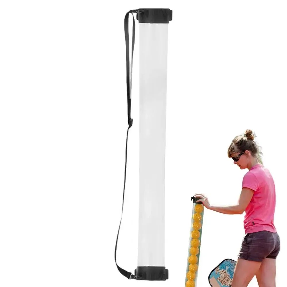 Description Picture 4 of itemTransparent Pickleball Collector Pickleball Pickup Tube Without Balls Tennis Ball Picker Can Put 6 Balls Pickleball Golf Ball