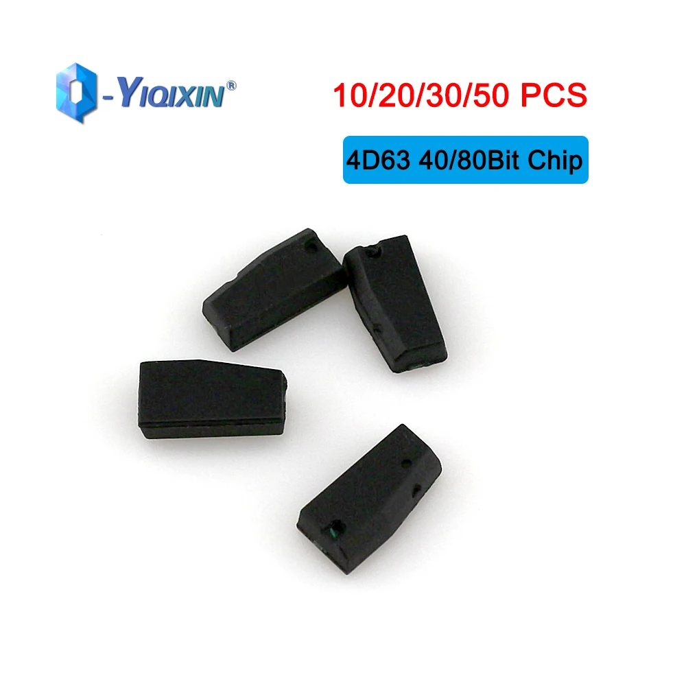 YIQIXIN 10/20/50PCS 4D63 40/80Bit ID83 Blank Ceramic Transponder Chip For Ford Mazda Lincoln Smart Car Key Remote High Quality