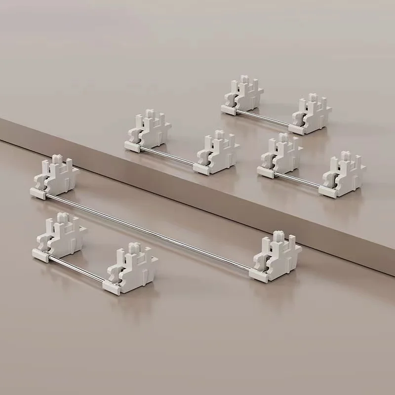 Milk V2 PCB Plate Mounted Stabilizer for Gaming Mechanical Keyboard Lubrication Satellite Axis for 1.2mm 1.6mm PCB 2u*4 6.25u*1