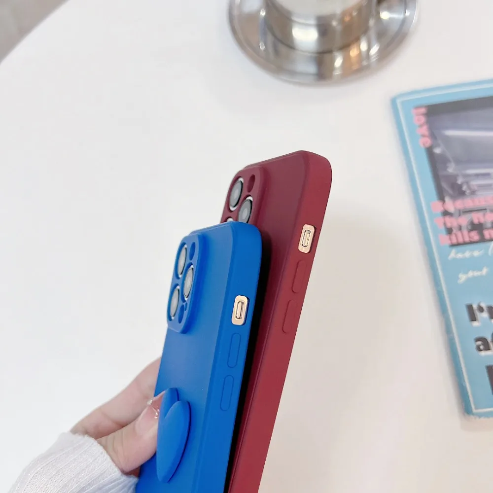 Fashionable Long Rope Shockproof Silicone Phone Case Sleeve