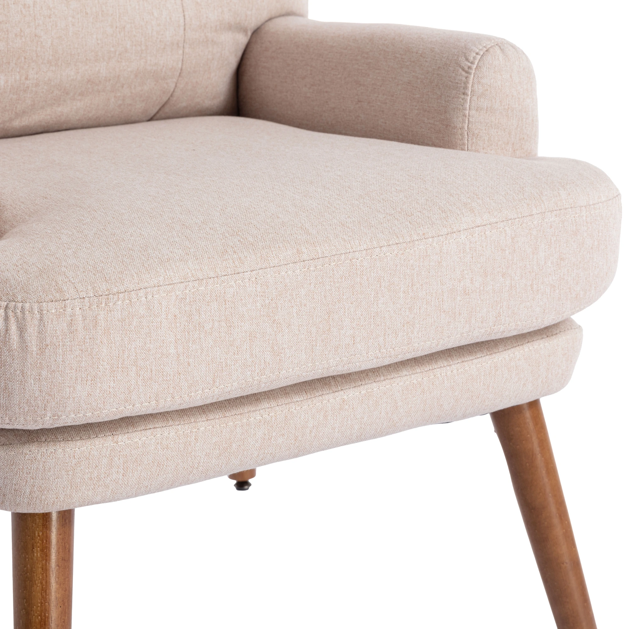 Lounge Chair With Footrest, Backrest 5-stage Adjustable, Tiltable, Chair With Side Shelf Lazy Sofa – Detail 4