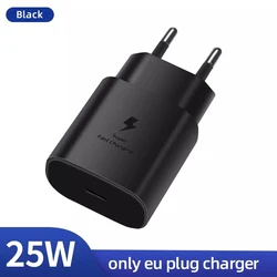 SAMSUNG Super Fast Charging 45W PD Type C Power Adapter - Black 25w EU Plug
